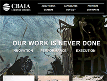 Tablet Screenshot of cbaia.com